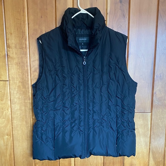 Women's Black Puffer Vest - Picture 1 of 4